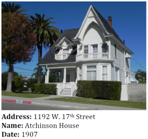This Queen Anne / Carpenter Gothic house was built by the operator of the first harbor ferry service in San Pedro.