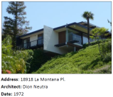 A Mid-Century Modern house by second-generation architect Dion Neutra.